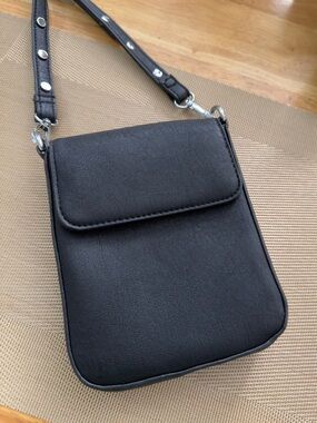 NWOT Classic Black Madison West Crossbody Bag